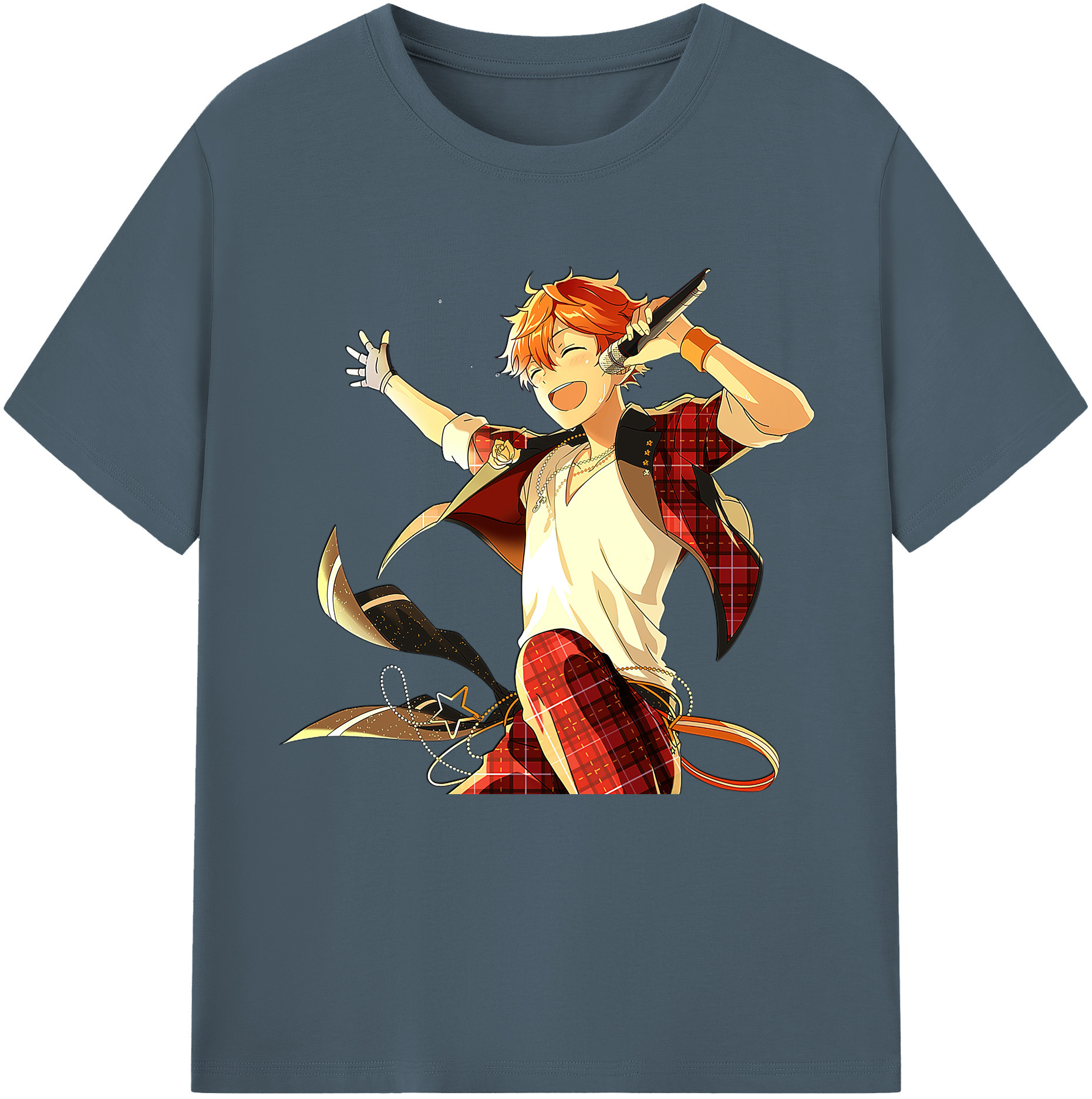（画像用） あんさんぶるスターズ! Ensemble Stars 綿100％半袖Tシャツ（フロントプリント）